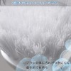 レック corronII トイレブラシ ウェーブ植毛 (ケース付き) ホワイト