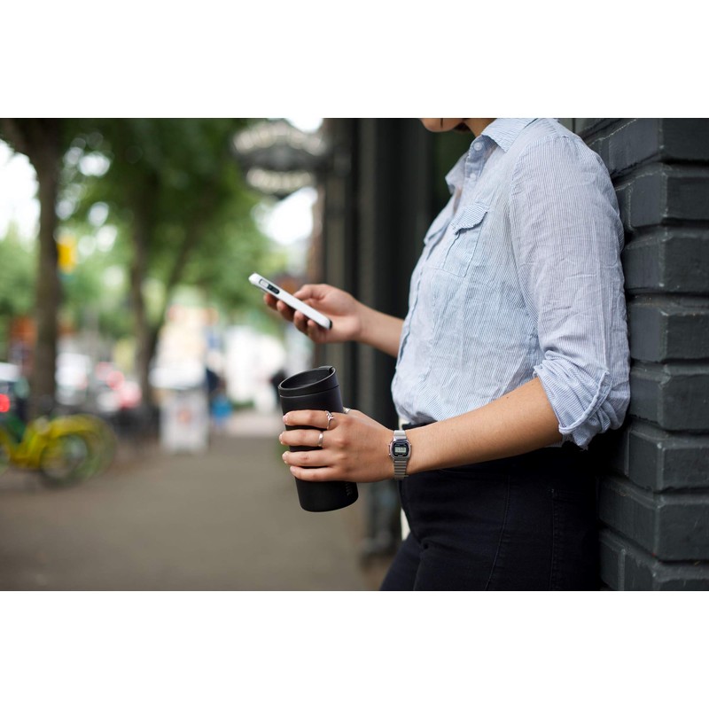 MiiR 断熱トラベルタンブラー ロックフリップ式 持ち運び用キャップ付き コーヒーやお茶に