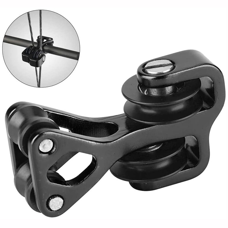 ANCLLO Archery Cable Slide, Aluminium Alloy Bow Splitter Compound Archery