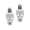 Motion Activated Light Socket,E26 Motion Security Light Bulb Socket Indoor