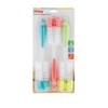 Nuby Bottle and Nipple Brush with Bristles and Sponge Tip
