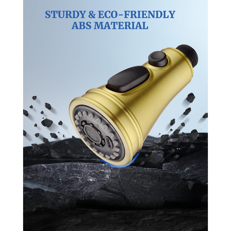 Kitchen Faucet Spray Head Replacement - Pull Down Faucet Sprayer