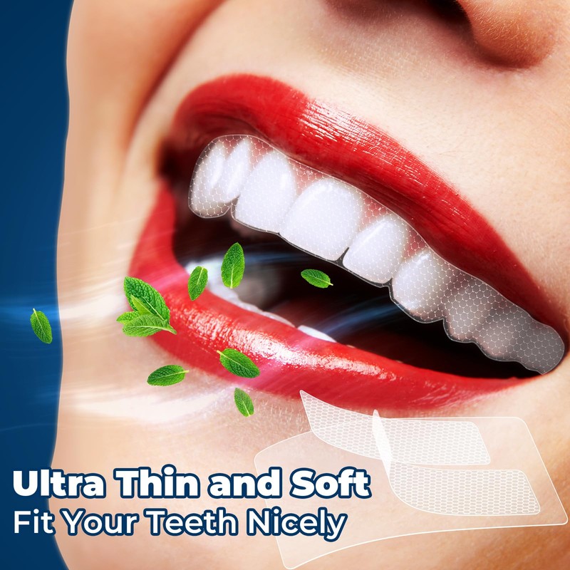 TeethBliss TeethBliss Teeth Whitening Strips: 28Pcs Whitening Strips, Enamel Safe,