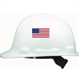 StickerX 30ct American Flag Sticker USA Red White Blue Matte Finished Patriotic 1.5x2"