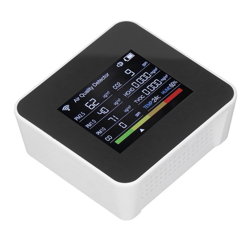 WiFi Air Quality Detector CO2 HCHO TVOC PM2.5 CO Monitor