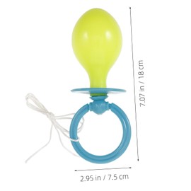 Alipis Large Oversized Pacifier for Cosplay Photo Booth Accessory Jumbo Dummy for Adult Safe and Sturdy