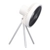 Tripod Desk Fan with Light USB Rechargeable Battery Operated 3