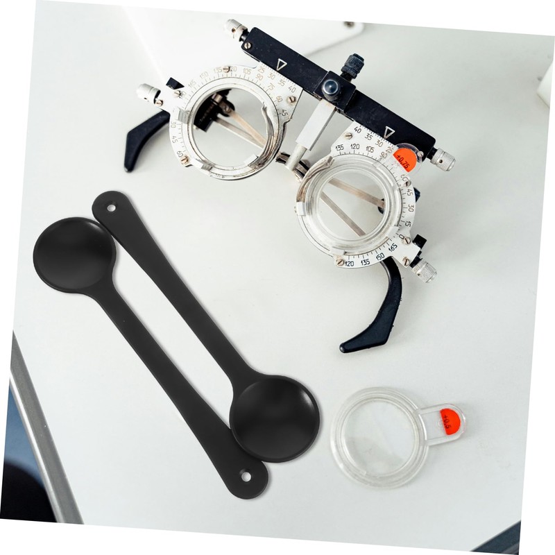Gatuida 2pcs Lightweight Plastic Vision Testing Cover for Accurate Optometry