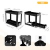 Ribelli Set of 2 Kitchen Organisers, Organiser with Pull-Out Drawer,