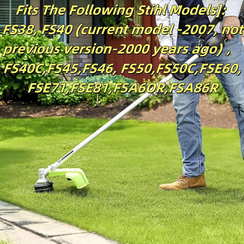 BLOLACDZ (2 Pack) C6-2 Trimmer Head for Stihl FS38 FS40