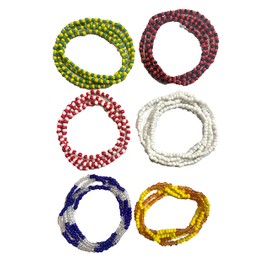 Collares De Santeria | Orisha Collares Set 6 | 6 Collares de Santeria, Obatala, Shango, Elegua, Oshun, Yemaya, Orula Ifa Santeria