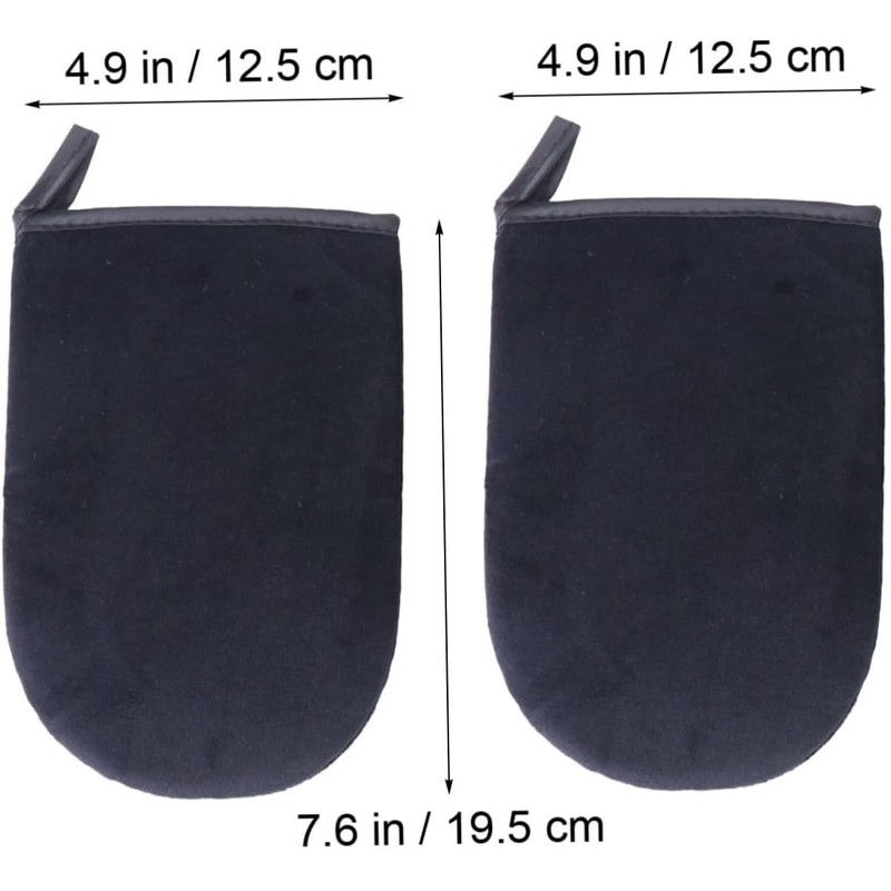 2 Piezas Aplicar Guantes Guante Sol Aplicadores de Autobronceadora para