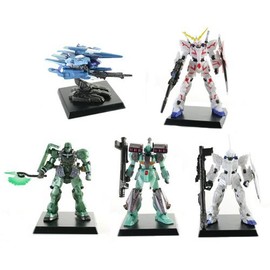 Gundam Unicorn UC2 Digital Grade - Set of 5 (2" Figures)