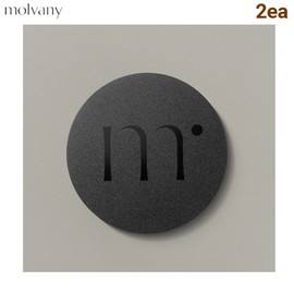 MOLVANY Cover Sleek Cushion SPF50+ PA+++ 15g*2ea, Shade:02 Warm Light