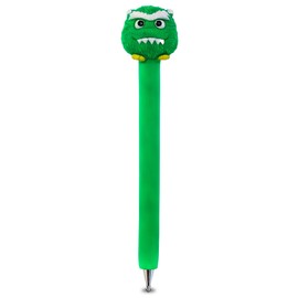 Planet Pens Green Monster Novelty Pen - Cute Funny Pens for Kids, Teens, Adults, Fun Cool Ball Point Pen for School Writing Unique Office Supplies, Cute Monster Pen Gift for Men and Women - 6 Inches