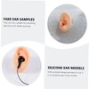 Beavorty Ear Models 2 Pack Fake Ears for Piercing Practice