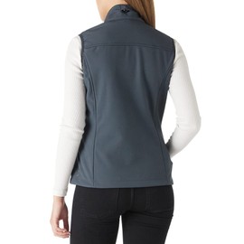 Outdoor Ventures Women's Lightweight Softshell Vest Windproof Fleece Lined Zip Up Sleeveless Jacket for Running Hiking Golf