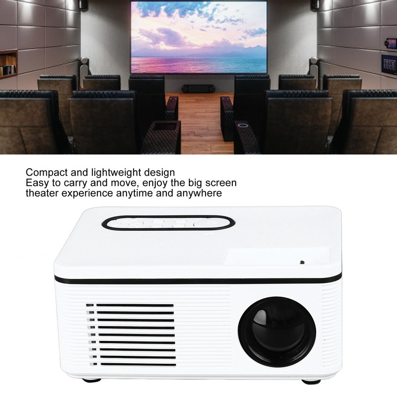 Home Projector Professional High Resolution HD 1080P LED Portable Movie