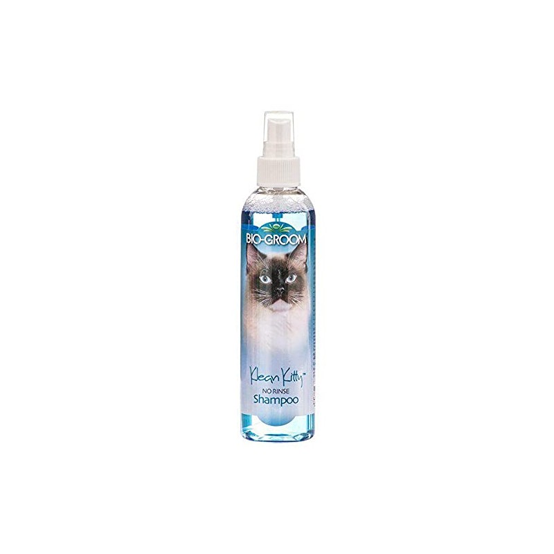 Bio-Groom Klean Kitty Waterless Shampoo for Cats – No-Rinse Formula,