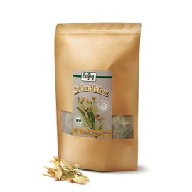 Biojoy Organic Lime Blossom Dried (100g) Whole Flowers for Linden Blossom Tea (Tiliae flos)