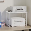 VYUOL Printer Stand for Desk, Desktop Printer Stand Shelf Organzier
