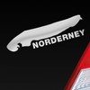 Hellweg Druckerei Norderney Island Germany Holiday Car Sticker Rear Window