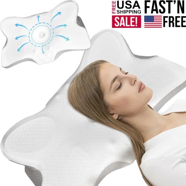 Pulatree Cervical Pillow For Neck Pain Relief,Orthope