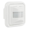 Huber Motion 180° Motion Detector, White, Recessed, Flush-Mounted, Energy-Efficient