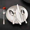 KINGSTONE Silverware Set for 8, 40-Piece Forged 18/10 Stainless Steel
