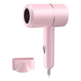 Secadora De Pelo Con Difusor Profesional, Calor Regulable