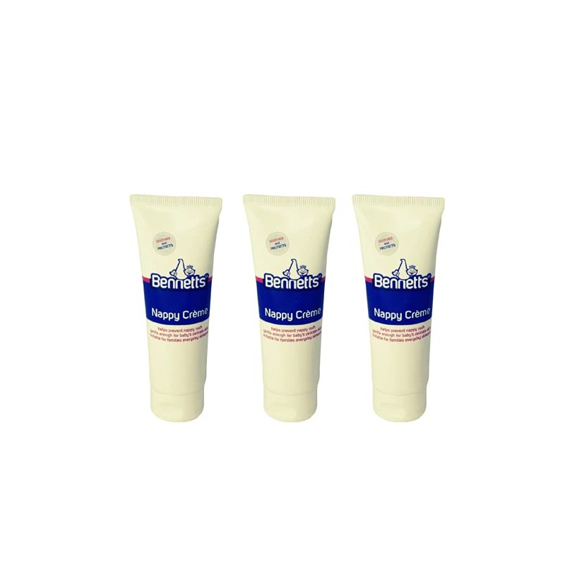 Bennetts Nappy Cream -Helps to prevent nappy rash and protect
