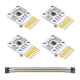 AEDIKO 4pcs AS5600 Magnetic Encoder Magnetic Induction Angle Measurement Sensor Module 12bit high Precision