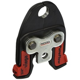 RIDGID 17013 3/4" Pureflow Jaw for Compact Series Press Tools, Lightweight and Compact Press Tool Jaw for 3/4" PEX Pipe Press Connections