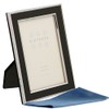 Sixtrees Abbey Black 2-101-46 Polished Silver photo frame with lacquered