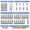 MQFORU Cordless Screwdriver, 47 in 1 Electric Screwdriver, Rechargeable 3.6V