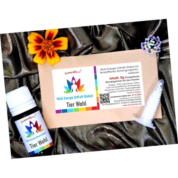 Tier-Wohll Bioresonance Globules Harmony Through Vibration: Bach Flowers, Healing Stones,