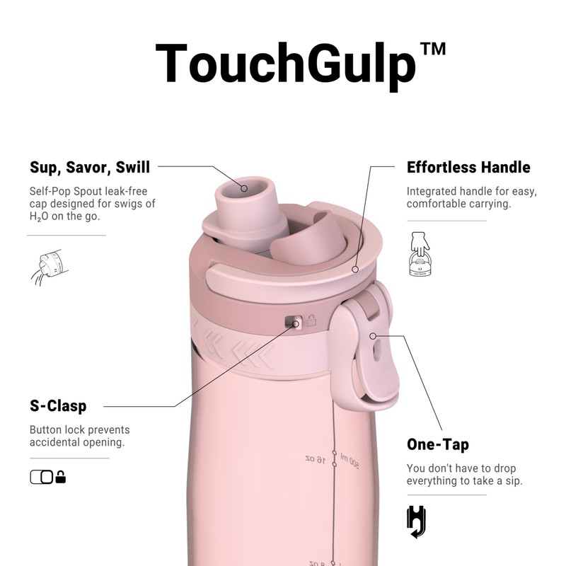 Super Sparrow Tritan Water Bottle, 750 ml, BPA-Free, Ideal Sports