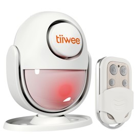 Tiiwee PIR motion sensor alarm with remote control 125 dB expandable alarm system security technology burglary protection
