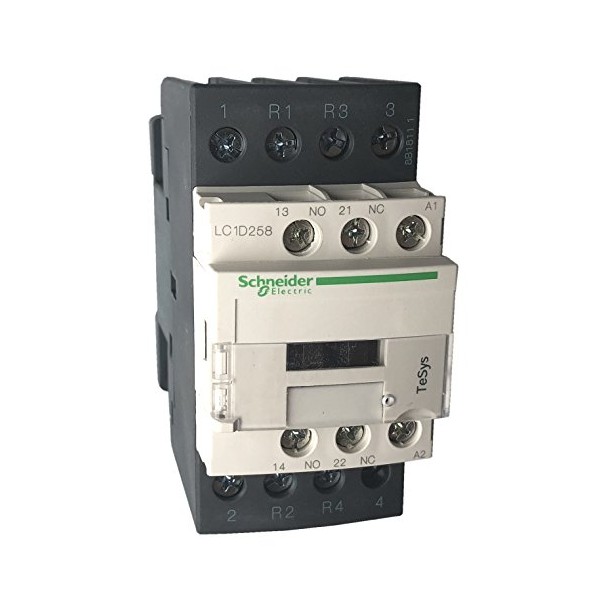 SCHNEIDER ELECTRIC Contactor 600-Vac 25-Amp Iec Plus Options LC1D258G7 Busway