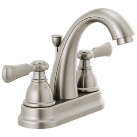 Peerless P2565LF-BN Elmhurst Two-Handle Bath Faucet Centerset, Brushed Nickel