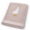 Receiving Baby Blanket,100% Luxury Cotton Knit Baby Blanket,Lightweight Cozy Neutral