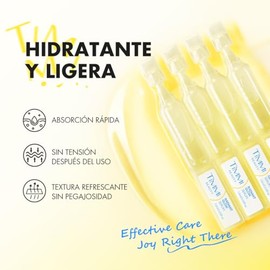 Sérum Facial Iluminador con Niacinamida y Vitamina C, Efecto Glow, Hidrata, Repara y Mejora la Luminosidad de la Piel, Fórmula Suave (28 pcs)