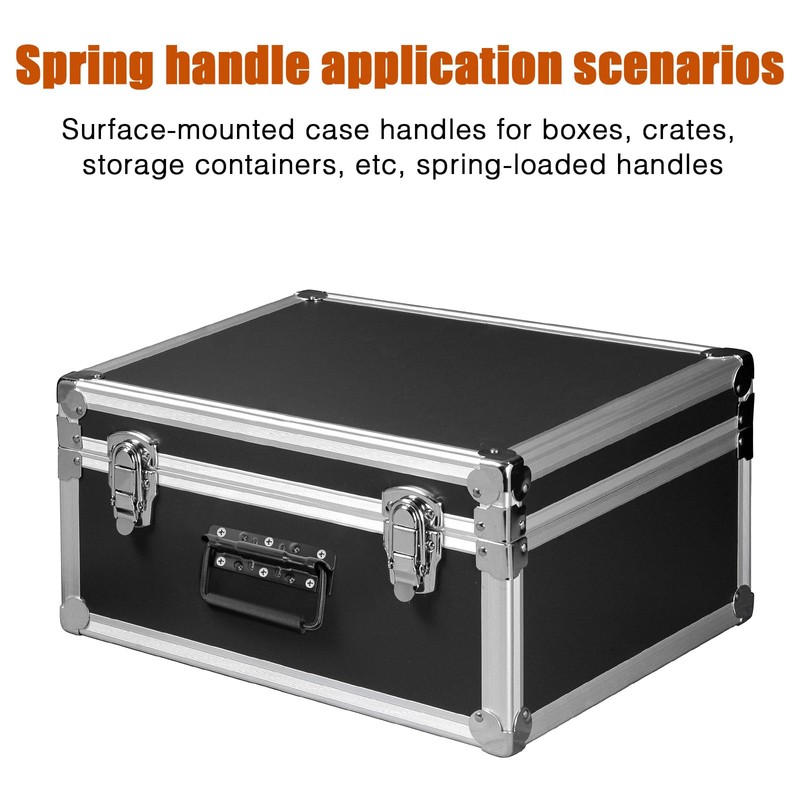 HBEJGHHO 2 Pack 4.9 Inch Heavy Duty Spring Loaded Handles,
