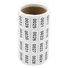 Namvo Number Label Stickers 0001-2000 Waterproof Inventory Management Labels