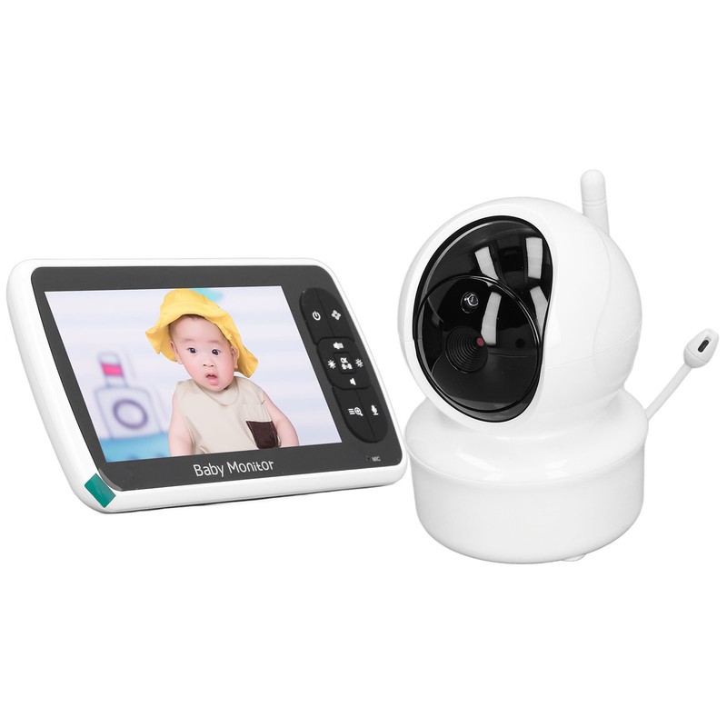 Baby Monitor 5 Inch Display Remote Access Pan Tilt Zoom