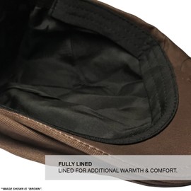 Toskatok Men's Brushed Cotton Flat Cap - beige