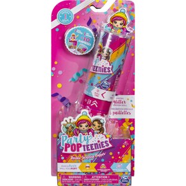 Party PopTeenies 6044093 "Double Surprise Poppers Toy, Multicolor