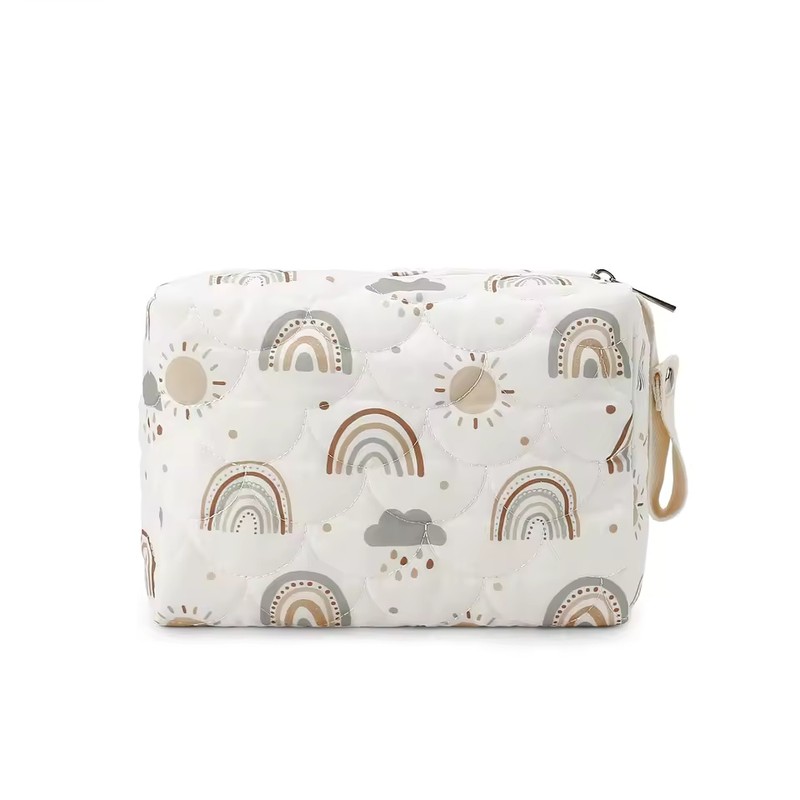 Waterproof Polyester Baby Diaper Wet Bag with Zipper and Stroller