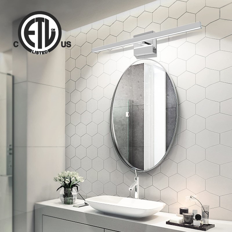 VOLISUN Modern Bathroom Vanity Light 23.6 inch, 14W Dimmable 5CCT