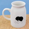 300ml 'Ping Pong Paddles and Balls' Ceramic Milk Jug (MJ00012851)